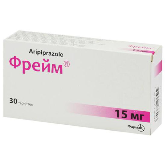 Фрейм таблетки 15 мг №30